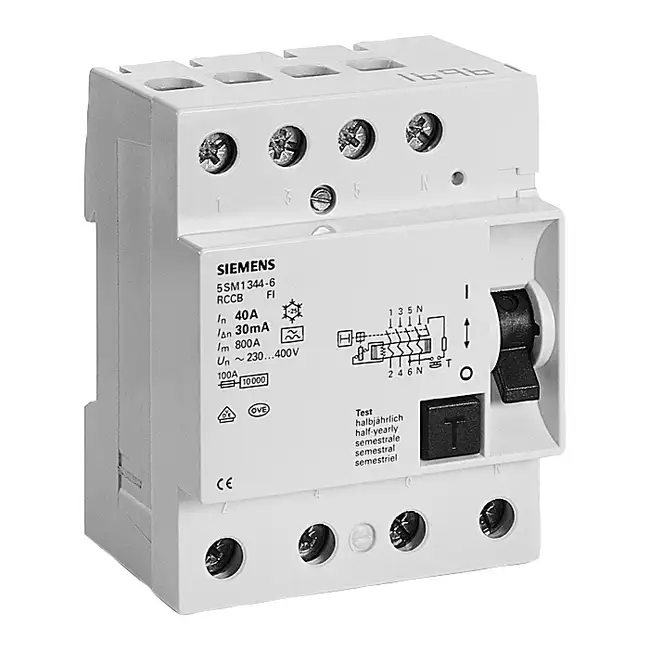 Residual Current Circuit Breaker 5SM1346-6