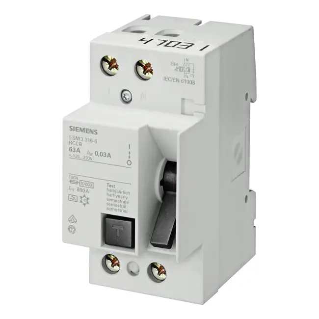 Residual Current Circuit Breaker 5SM3416-8