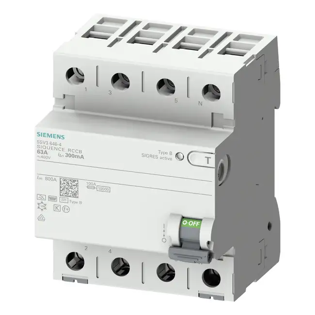 Residual Current Circuit Breaker 5SV3346-4