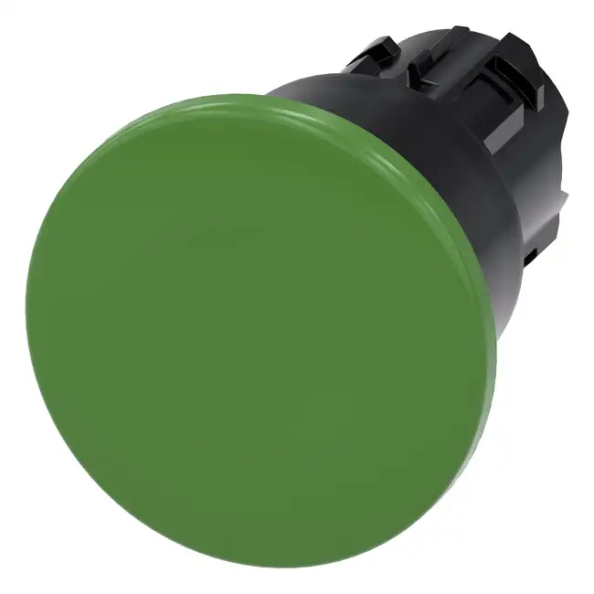 Mushroom Pushbutton 3SU1000-1BA40-0AA0-Z Y12