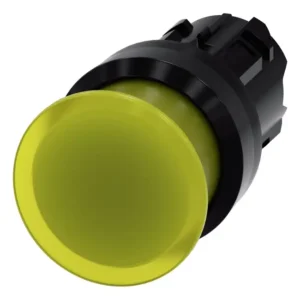 Illuminated Mushroom Pushbutton 3SU1001-1AD30-0AA0-Z Y10