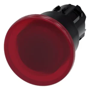 Illuminated Mushroom Pushbutton 3SU1001-1BA20-0AA0