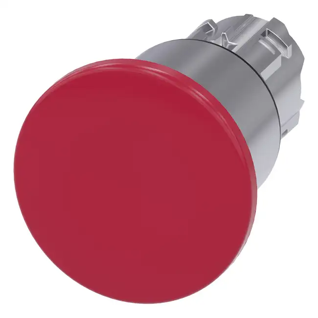 Mushroom Pushbutton 3SU1050-1EA20-0AA0-Z Y12