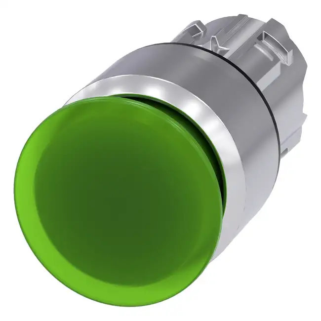 Illuminated Mushroom Pushbutton 3SU1051-1AA40-0AA0-Z Y10