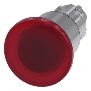 Illuminated Mushroom Pushbutton 3SU1051-1EA20-0AA0-Z Y15