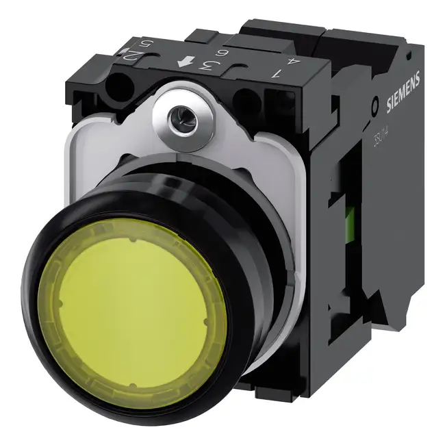 Illuminated Pushbutton 3SU1102-0AB30-3BA0-Z Y12