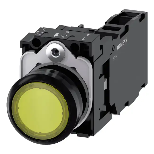 Illuminated Pushbutton 3SU1106-0AB30-1FA0-Z Y12