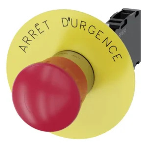 Emergency Stop Pushbutton 3SU1150-1HB20-1FJ0
